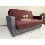 Dīvāns "Maija" 140 - uz priekšu izvelkams dīvāns ar atsperu blokiem Ogrē, Ogres mēbeles, mēbeles Ogrē