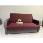 Dīvāns "Maija" 140 - uz priekšu izvelkams dīvāns ar atsperu blokiem Ogrē, Ogres mēbeles, mēbeles Ogrē